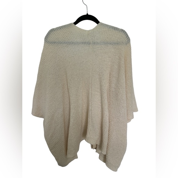 Akemi+Kin Anthropologie Open Front Cardigan Cream Dolman Sleeve, OS fits most - Picture 4 of 7